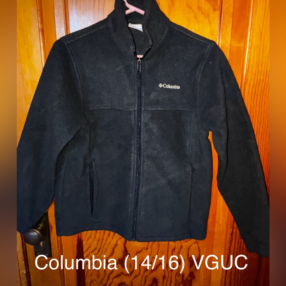 Columbia Charcoal Full-Zip Jacket